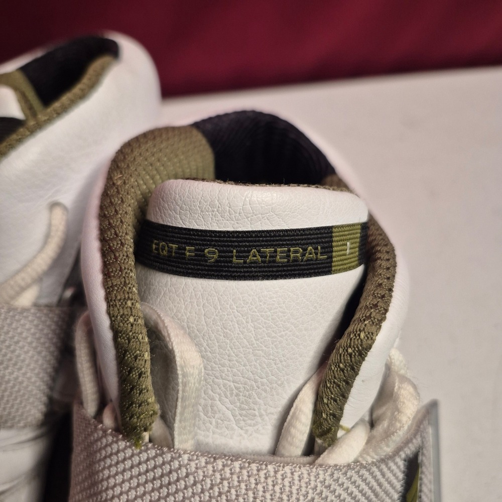 Adidas Equipment Shoes EQT B Ball Mens Size 9 White Leather Vintage 2005 - Picture 11 of 15